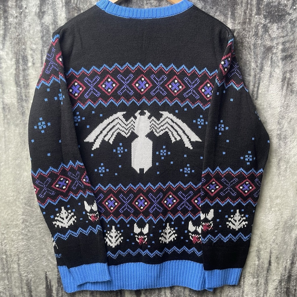 Marvel Venom Ugly Holiday Sweater Pullover Size X Large